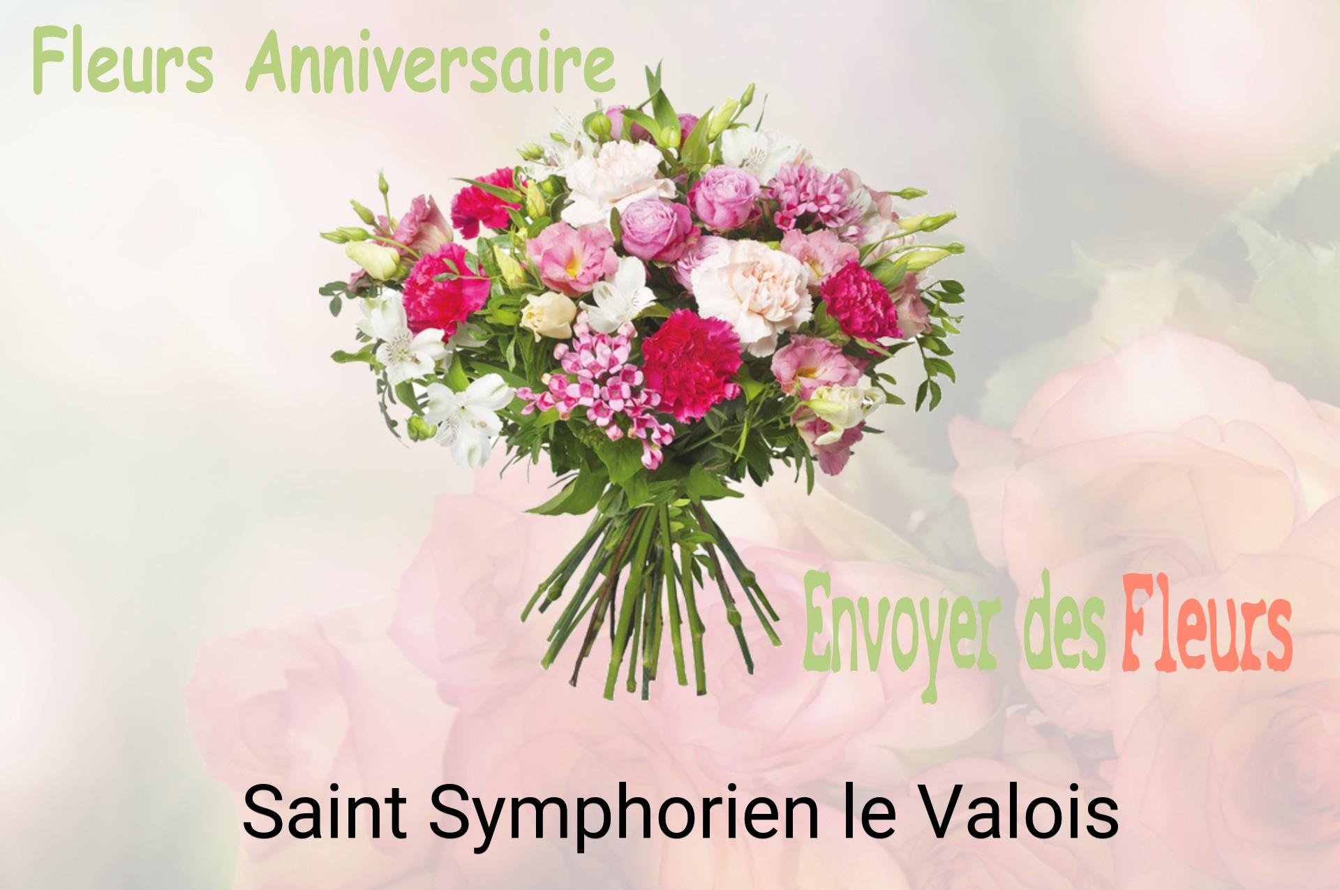 Bouquet de fleurs d’anniversaire livré à Saint-Symphorien-le-Valois