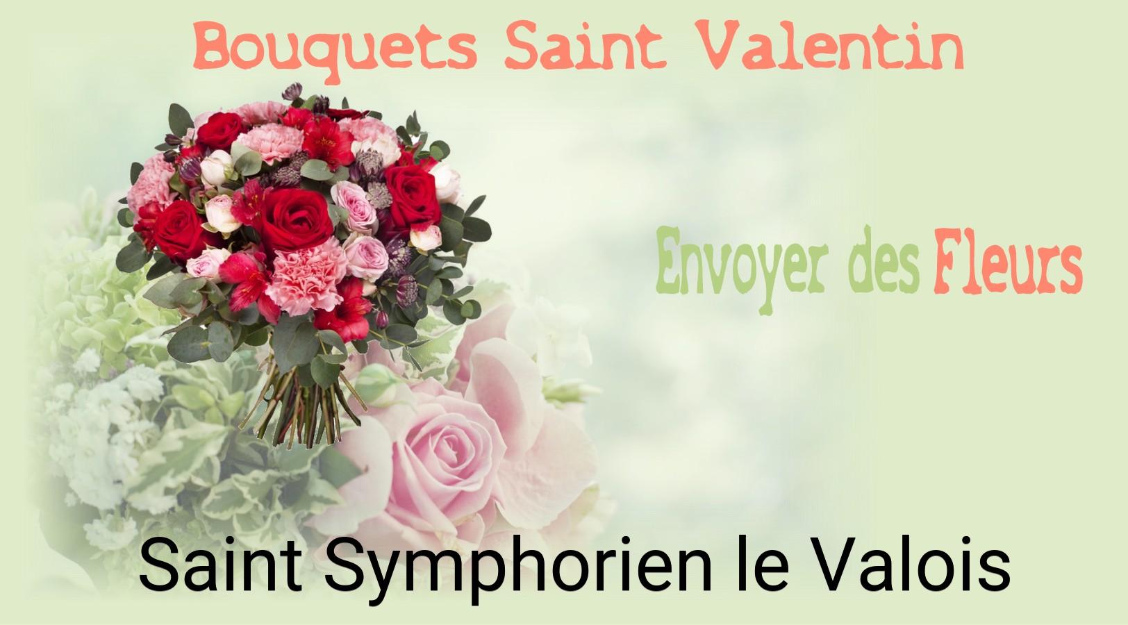Roses de Saint-Valentin livrées à Saint-Symphorien-le-Valois